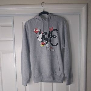 A Minnie Mouse hoodie size small